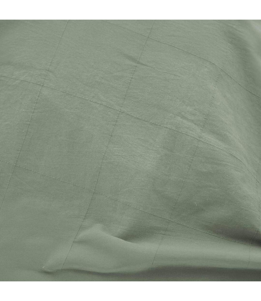 Drap Housse Uni Linella 160x200cm Sauge-3