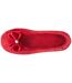Isotoner Chaussons Ballerines femme microvelours semelle ultra souple mousse à mémoire forme-3