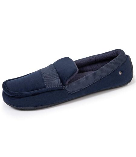 Isotoner Chaussons Mocassins homme ultra confortables et légers semelle gomme
