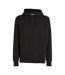 Mens Monogram Badge Hoodie Black Calvin Klein-1