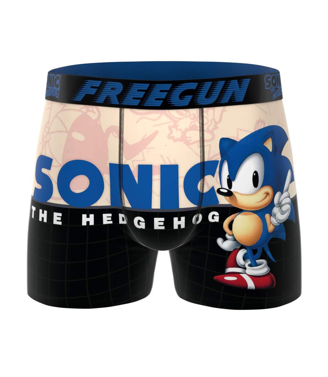 Lot de 3 boxers homme Sonic Freegun-3