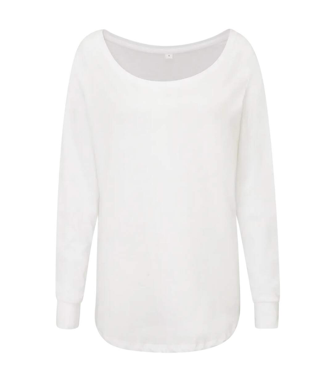 T-shirt Manches Longues Femme Blanc Mantis-2