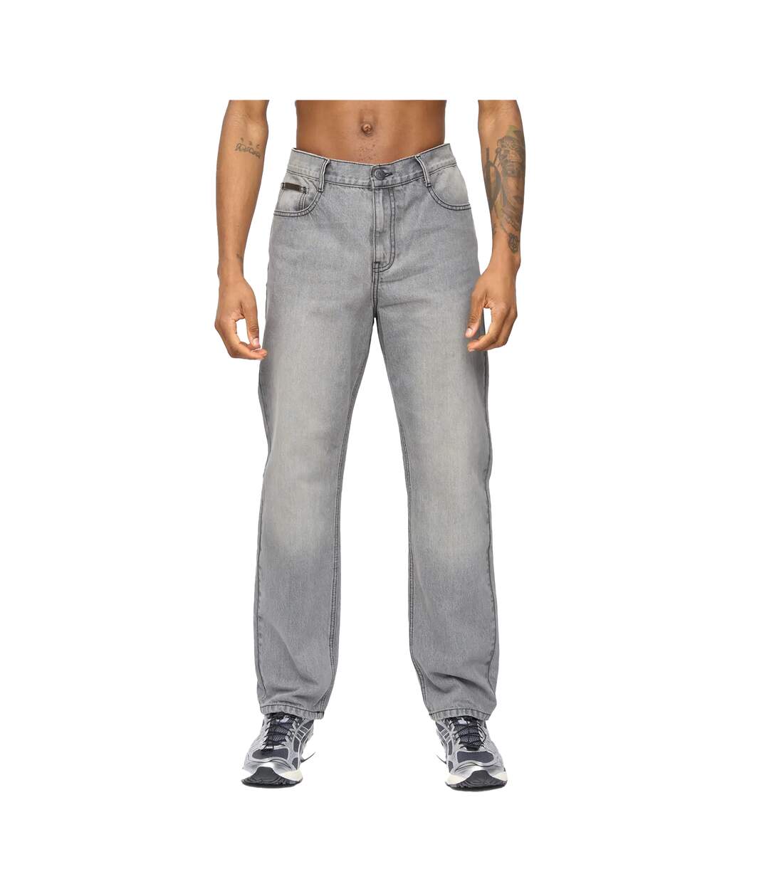 Jean Dubback Homme Gris Délavé Kings Will Dream-2