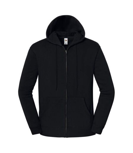 Veste De Survêtement Iconic Premium Homme Noir Fruit Of The Loom