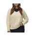 Pull blanc/beige femme vero moda curve caquarius-1
