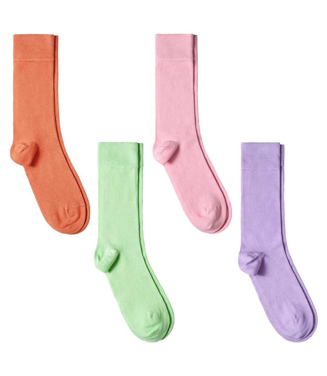 Chaussettes coton - Assortiment 4 paires  - Fabriqué en UE