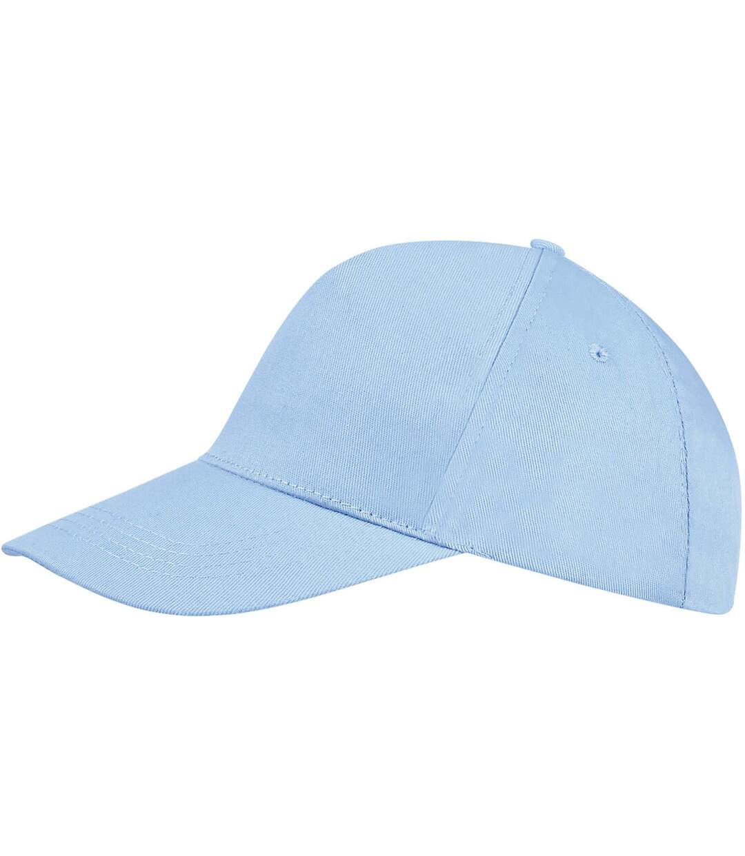 Casquette de baseball buzz unisexe bleu ciel SOLS-3