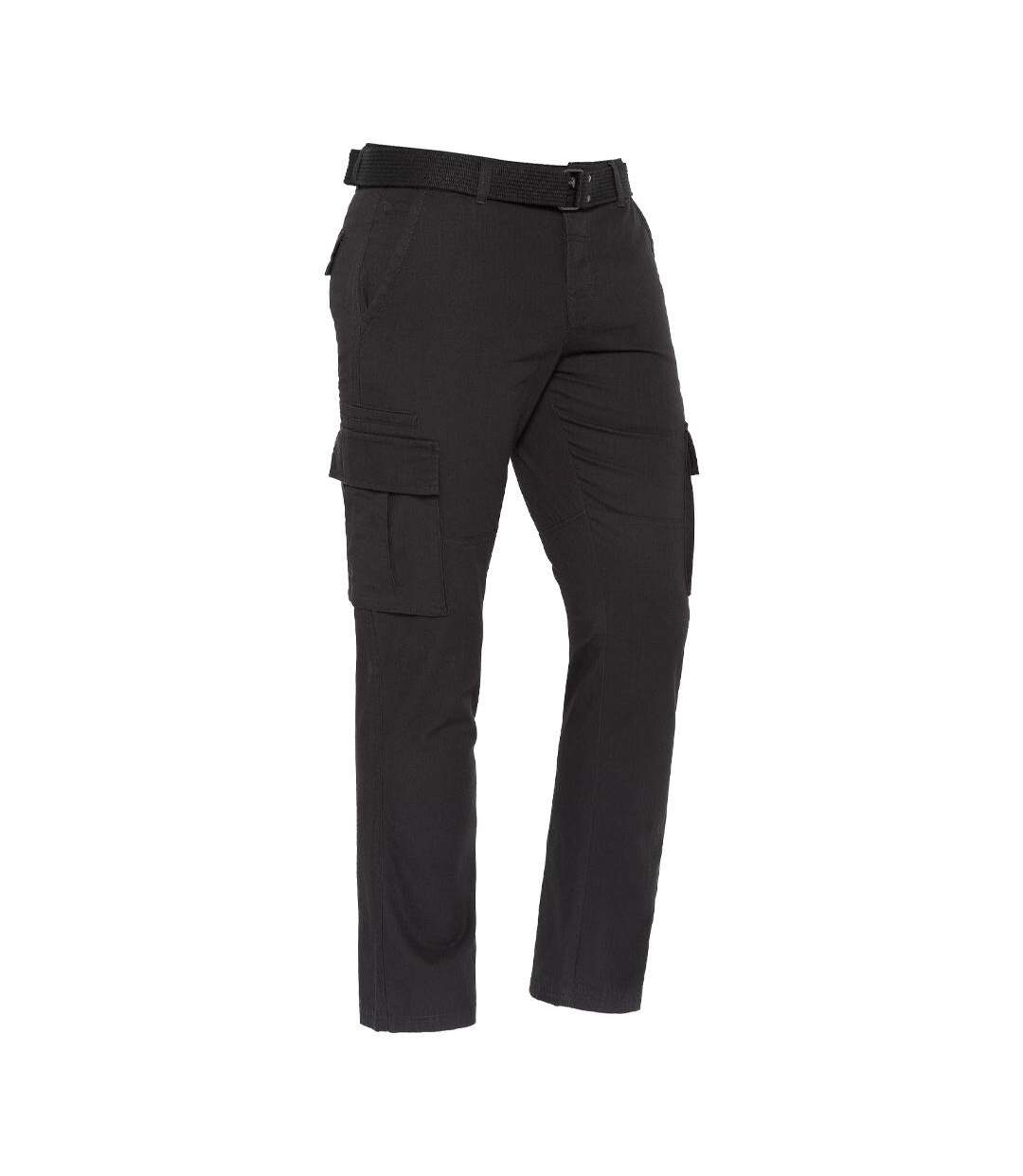 Pantalon fluide noir homme schott trassault-1