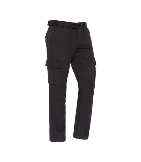 Pantalon fluide noir homme schott trassault