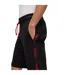 Mens Cotton Blend Side Logo Sweat Shorts Black Hugo Boss-4