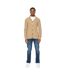Cardigan Venosa Homme Beige Gris Duck And Cover-1