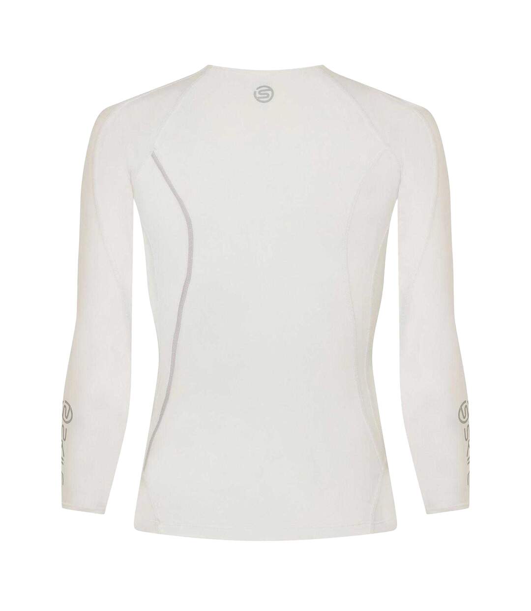 Haut Thermique Entraînement Homme Blanc Skins-2