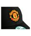Manchester United FC Official New Era 9Forty Soccer Baseball Cap (Black) - UTBS839