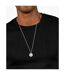 Mens Vigor Stainless Steel Necklace & Pendant One Size Silver Lacoste-4