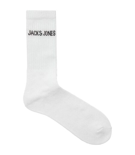 Lot De 5  Chaussettes Regen Homme Blanc Jack And Jones