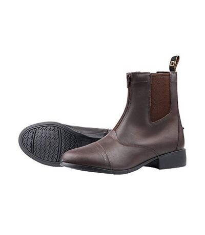 Adults Elevation Zip Leather Paddock Boots Ii Brown Dublin