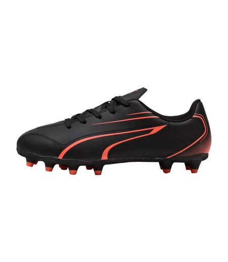Mens Vitoria Fg/ag Football Boots Black Red Puma
