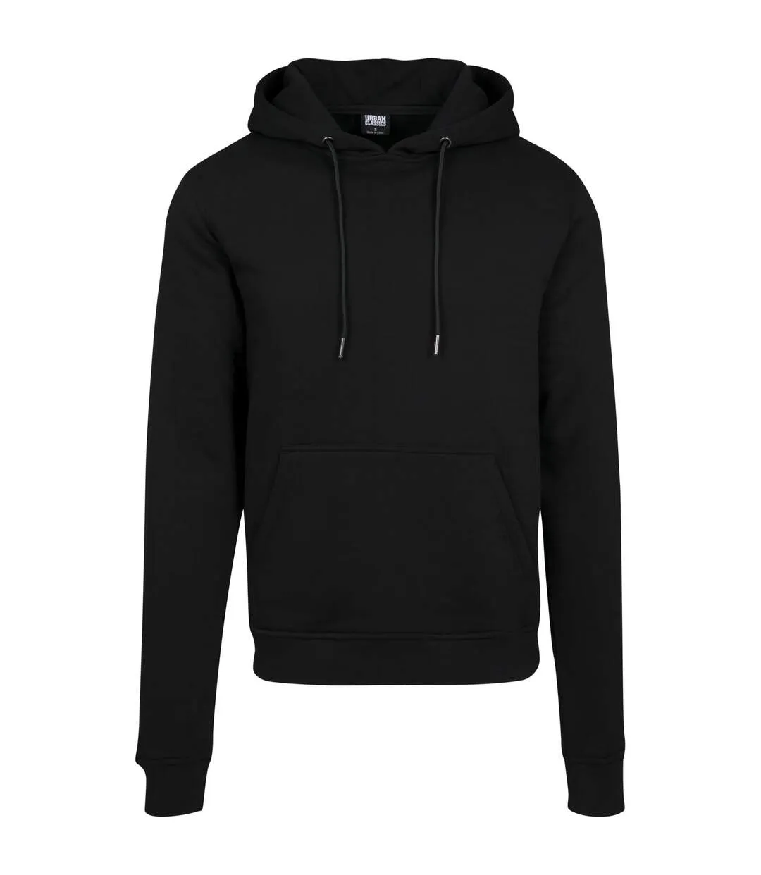 Sweat À Capuche Basic Homme Noir Urban Classics-1