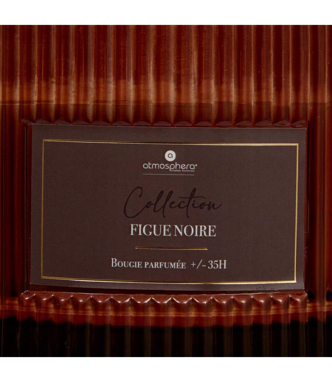 Bougie Parfumée en Verre Albie 635g Figue Noire-3