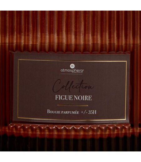 Bougie Parfumée en Verre Albie 635g Figue Noire
