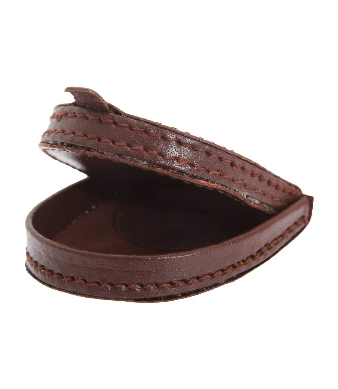Mens Leather Coin Purse/Tray Wallet (Tan) (Small) - UTWA115-1