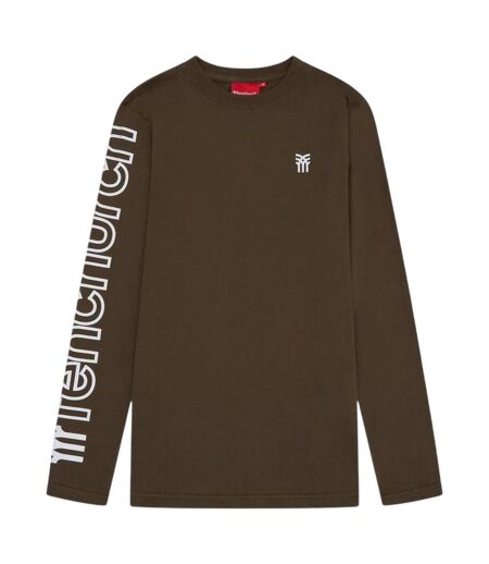 Mens Walsh Regular T-shirt Khaki Fenchurch