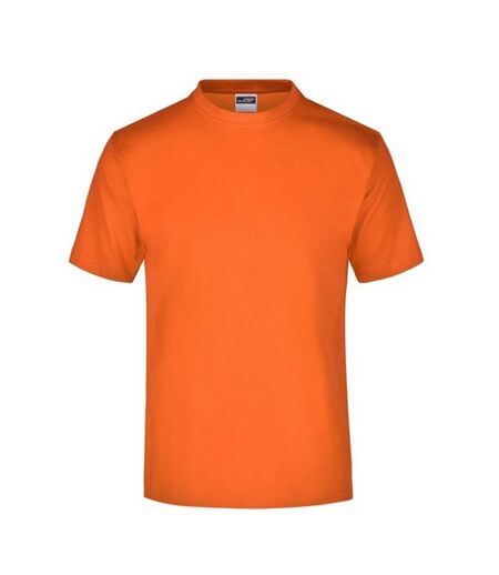 T-shirt Medium Adulte Orange Foncé James And Nicholson