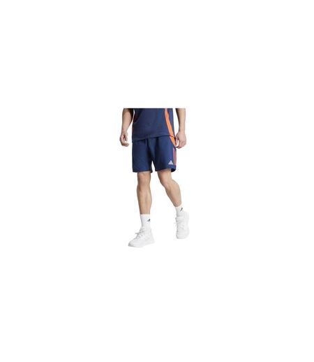 Short Motif/style Manchester United Fc Tiro Homme Bleu Indigo Rouge Adidas