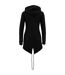 Womens/ladies sweat parka black Urban Classics-2