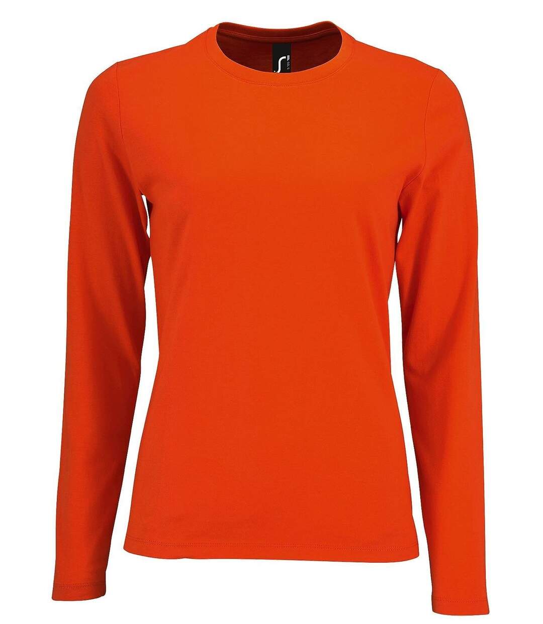 T-shirt manches longues pour femme - 02075 - orange