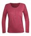 Tee-shirt MAYFLOWER CLOE1B manches longues : confort coton flammé et style authentique-5