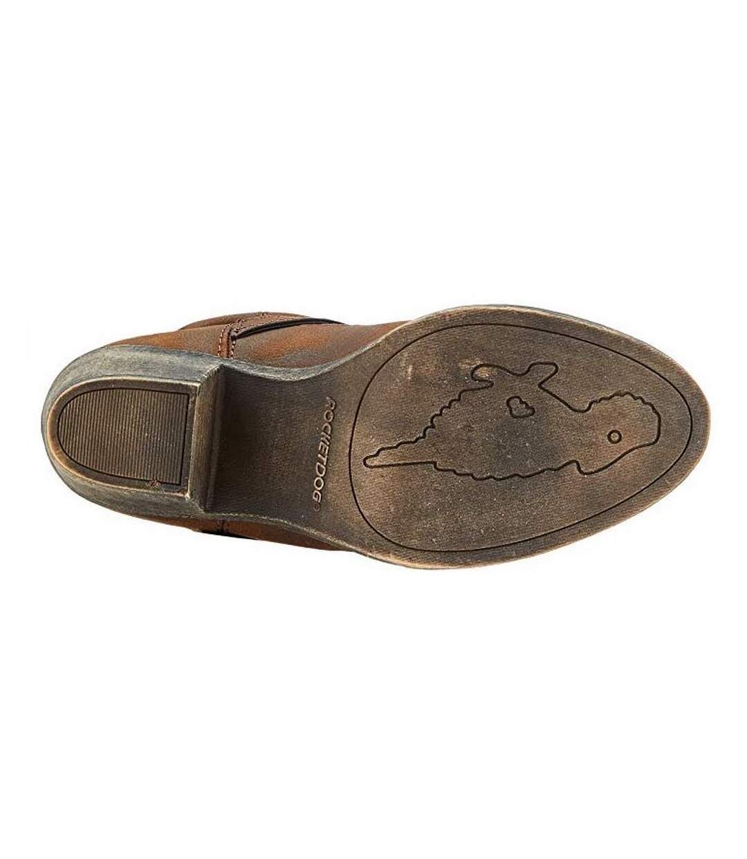 Bottes Cowboy Sidestep Femme Marron Rocket Dog-3