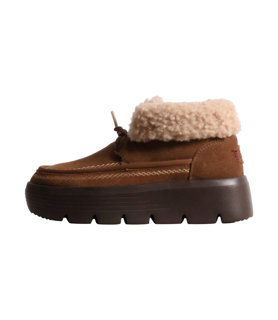 Bottine Compensé Hey Dude Austin Edge Lounge Suede-1