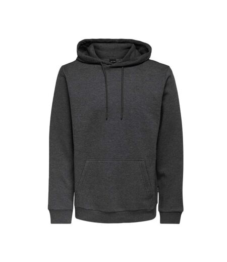Sweat à capuche Gris Foncé Only & Sons Ceres