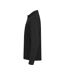 Polo Manches Longues Premium Homme Noir Clique-3
