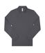 Polo Manches Longues My Polo Homme Gris Foncé B&C-1
