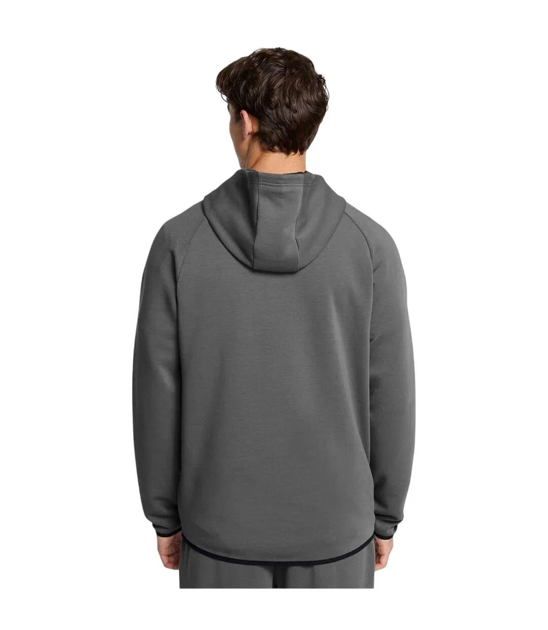 Mens Unstoppable Full Zip Hoodie White Castlerock Under Armour-3