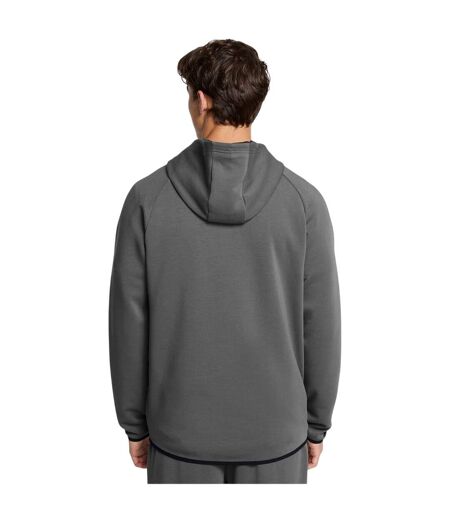 Mens Unstoppable Full Zip Hoodie White Castlerock Under Armour