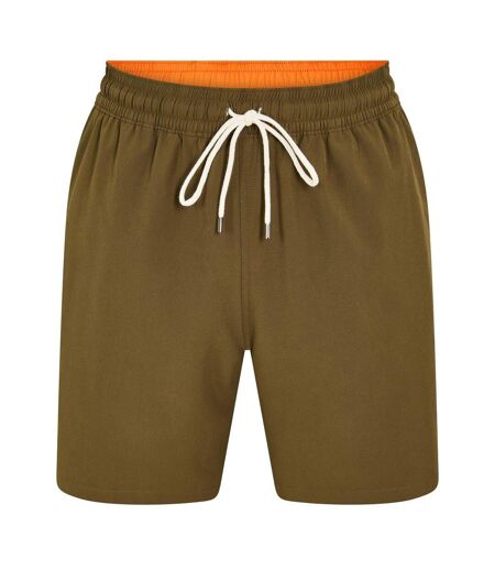 Short De Bain Traveller Homme Kaki Ralph Lauren