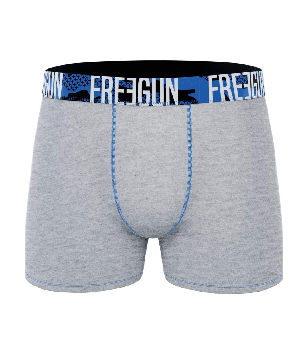 Lot de 4 boxers homme en coton Freegun-3