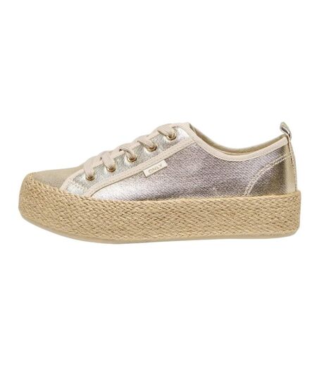 Baskets onlida femme jaune or Only