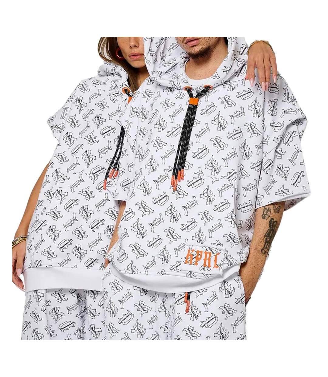 Sweat blanc mixte homme kaporal kp vogy-1