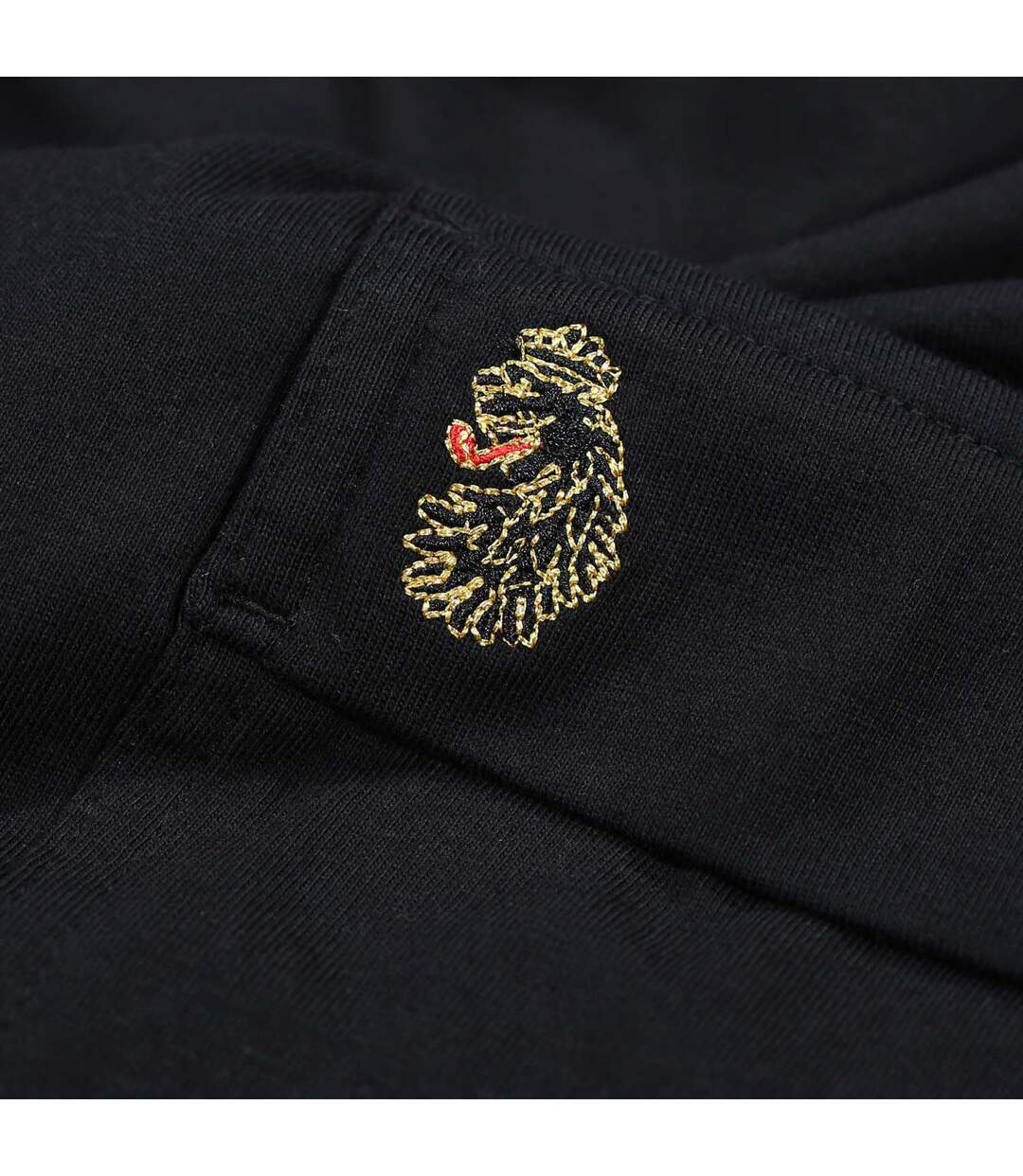 T-shirt Style Ville Leicester Homme Noir Luke 1977-3