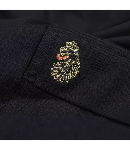 T-shirt Style Ville Leicester Homme Noir Luke 1977
