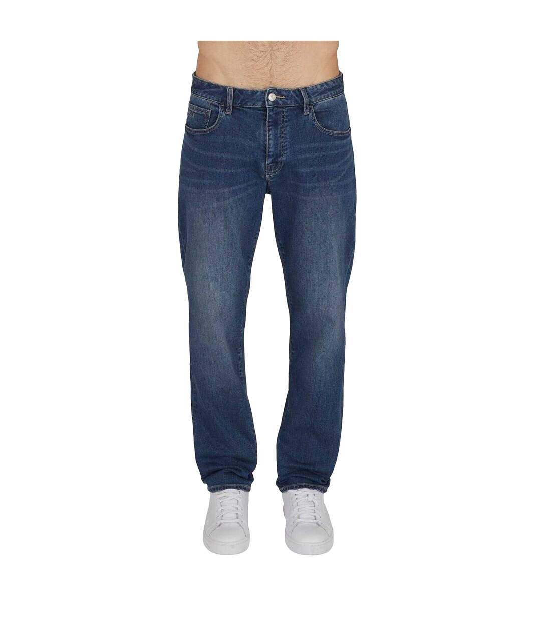 Mens Denim Slim Jeans Mid Wash Armani Exchange-1