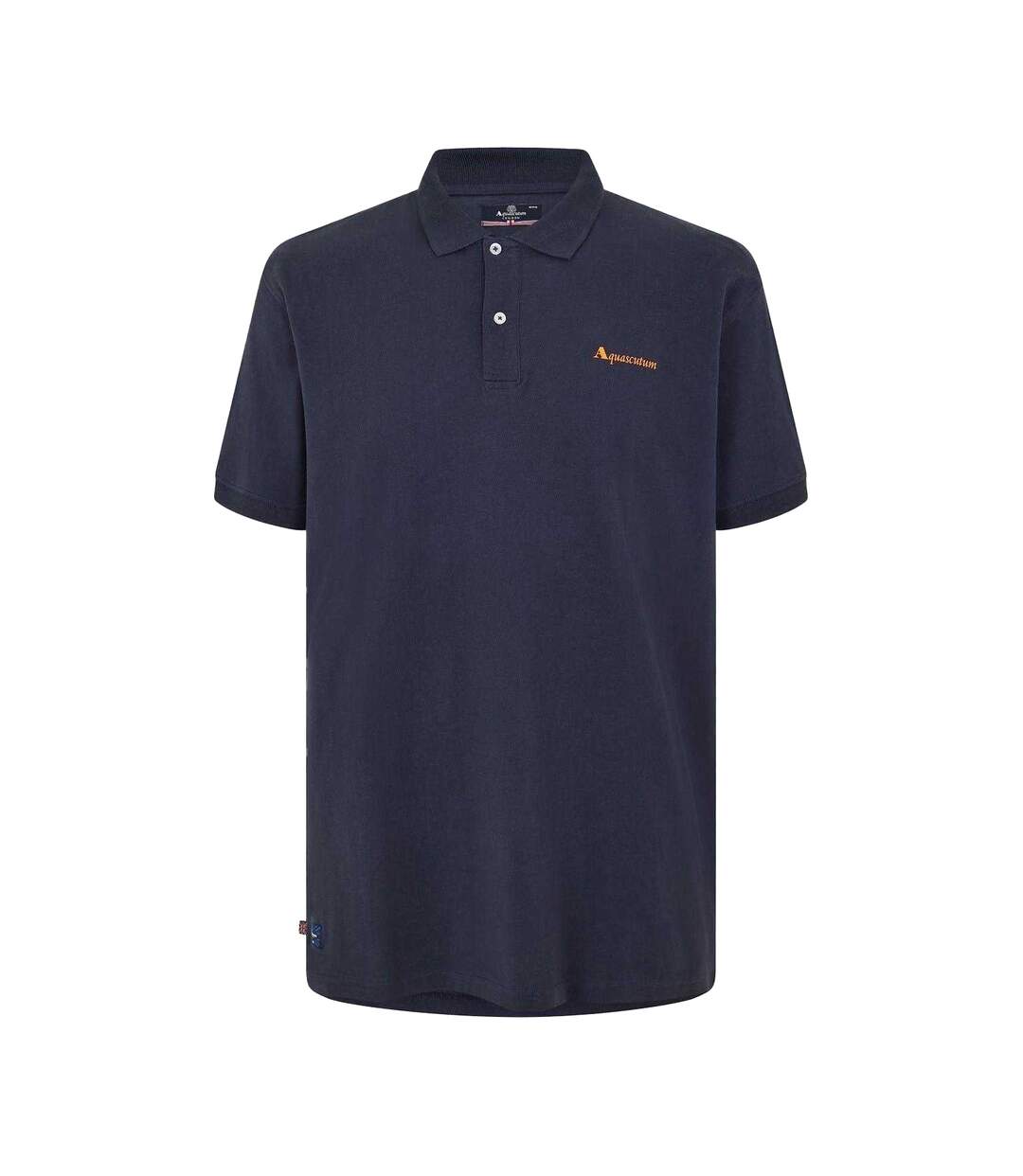 Polo Manches Courtes Homme Bleu Marine Aquascutum-1