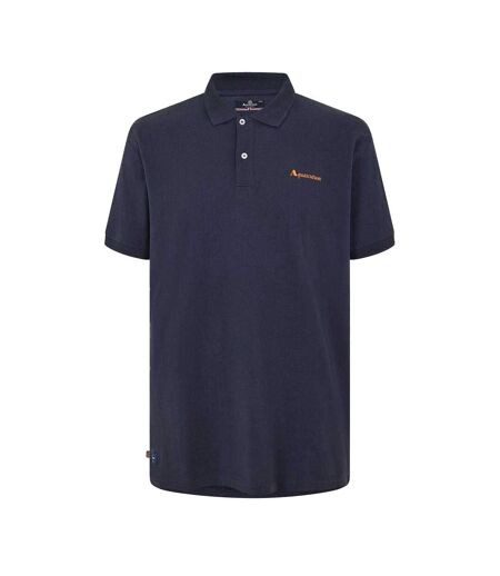 Polo Manches Courtes Homme Bleu Marine Aquascutum