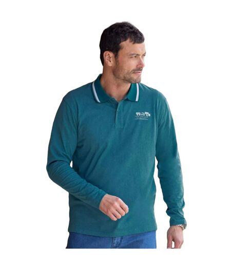 Polos homme gris clair / bleu canard Atlas For Men