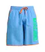 Mens Colour Block Swim Shorts Blue Moschino-2