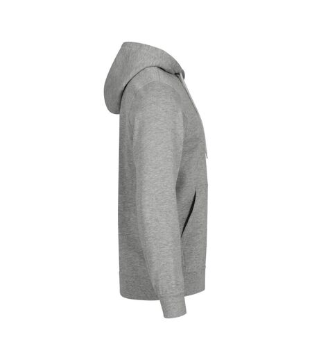 Sweat À Capuche Miami Homme Gris Chiné Clique